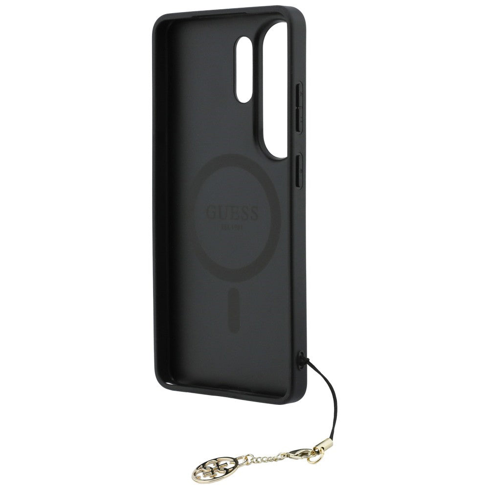 Pouzdro pro Samsung Galaxy S26 Ultra S948, Guess, 4G Classic Logo Charm, Černá
