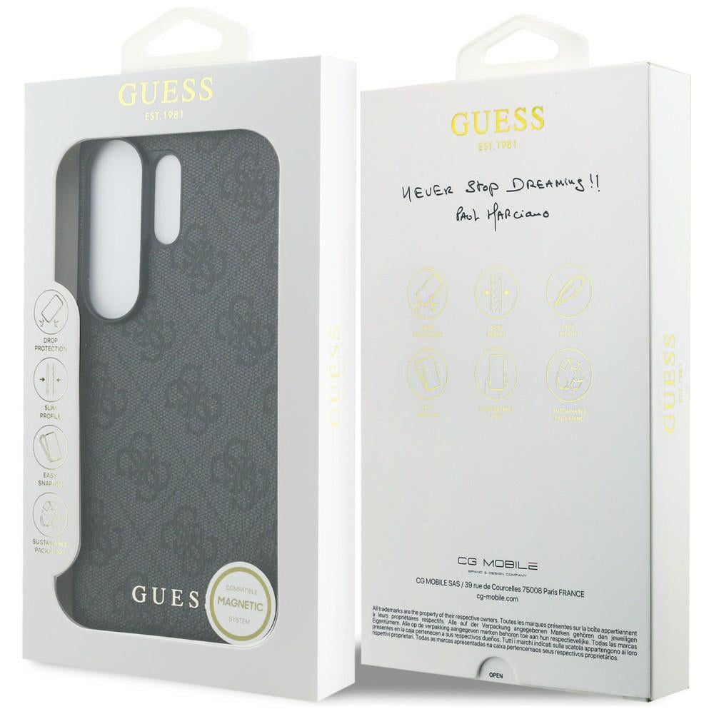 Pouzdro pro Samsung Galaxy S26 Ultra S948, Guess, 4G Classic Logo Charm, Černá