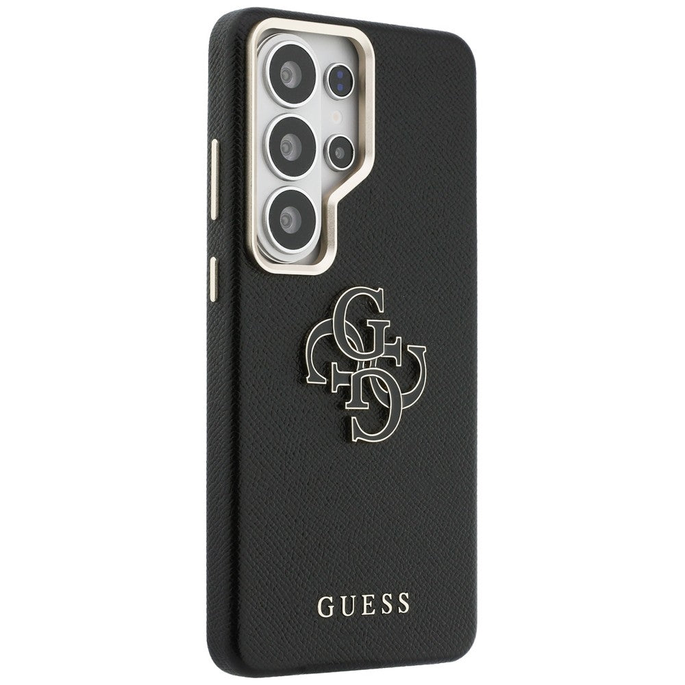 Pouzdro pro Samsung Galaxy S26 Ultra S948, Guess, 4G Grained Big and Classic Logo, černé