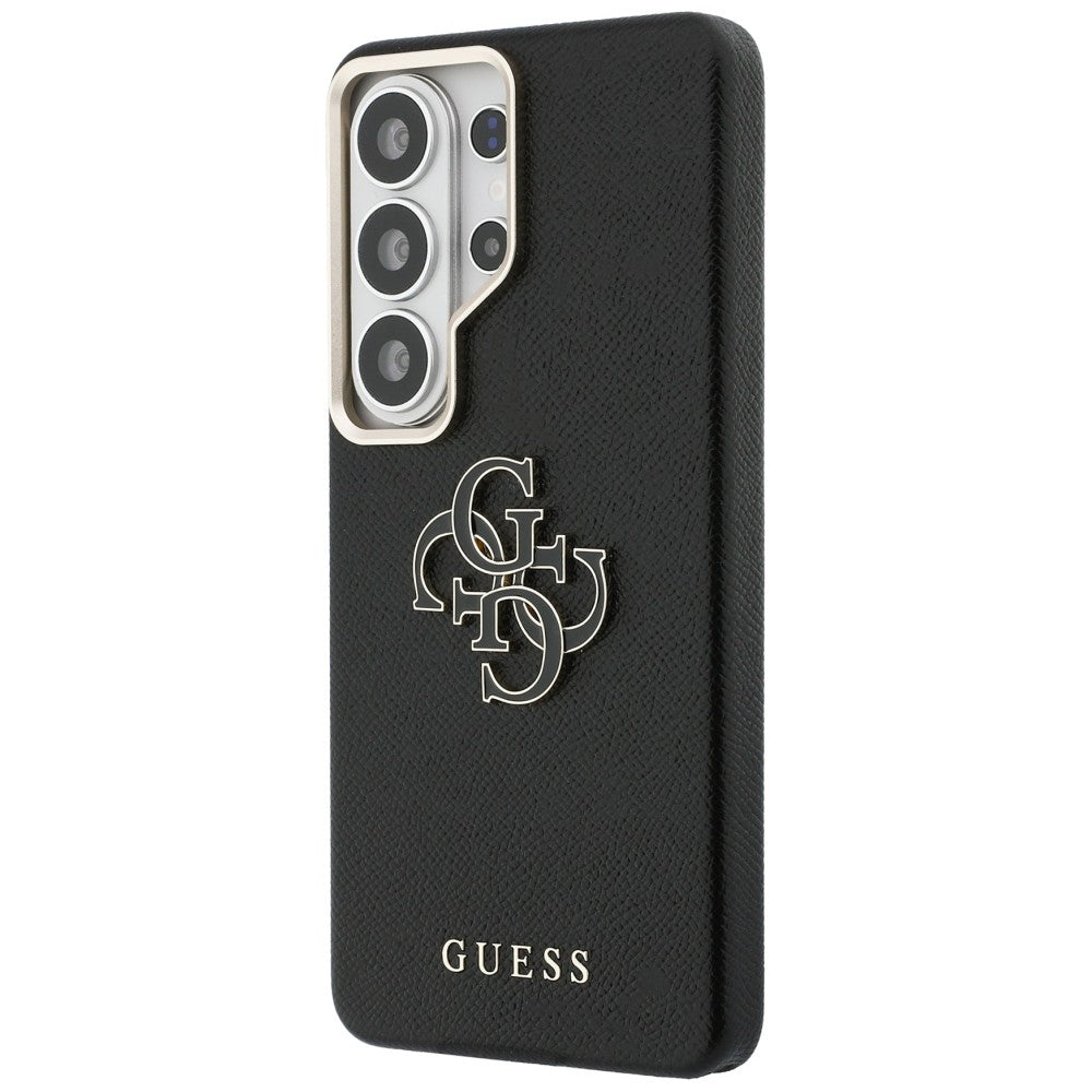 Pouzdro pro Samsung Galaxy S26 Ultra S948, Guess, 4G Grained Big and Classic Logo, černé