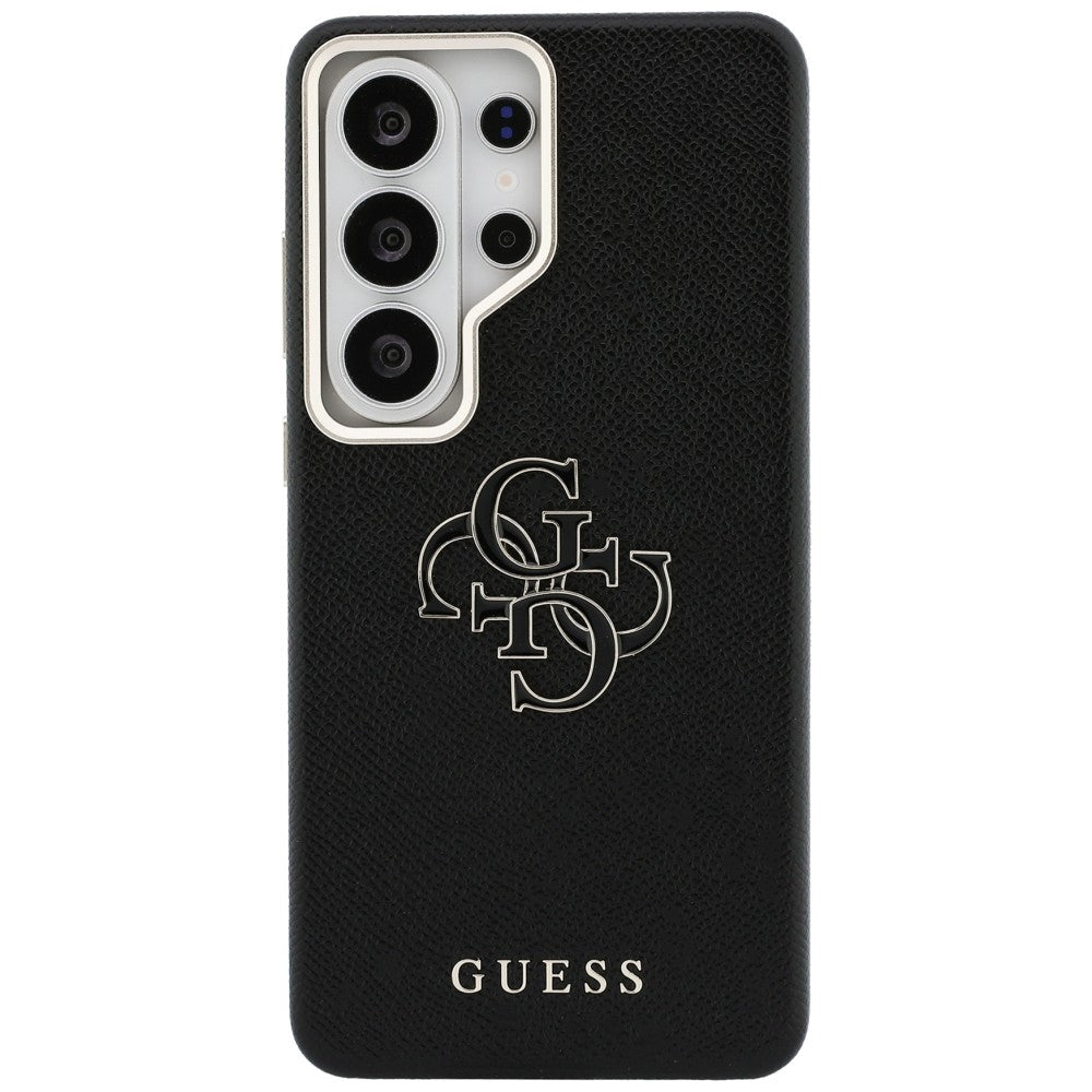Pouzdro pro Samsung Galaxy S26 Ultra S948, Guess, 4G Grained Big and Classic Logo, černé