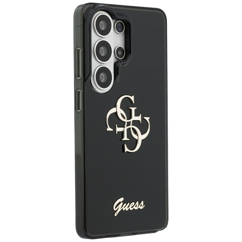 Pouzdro pro Samsung Galaxy S26 Ultra S948, Guess, IML Big Metal 4G Script, Černá
