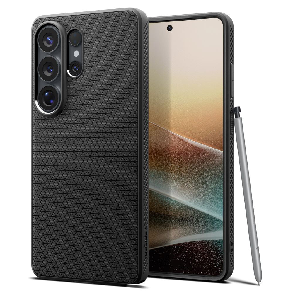 Case for Samsung Galaxy S26 Ultra S948, Spigen, Liquid Air, Matte Black ACS10670