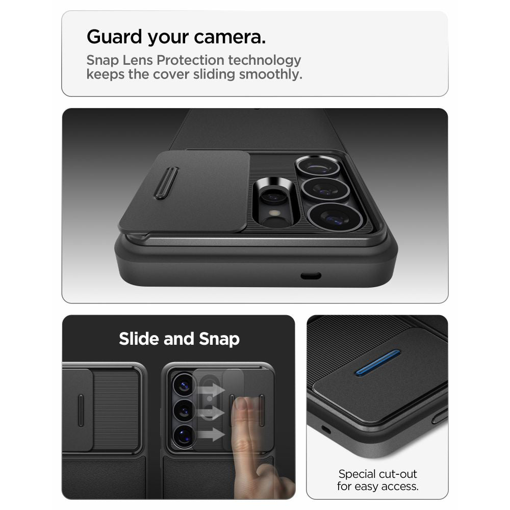 Pouzdro pro Samsung Galaxy S26 Ultra S948, Spigen, Optik Armor, Černé ACS10687