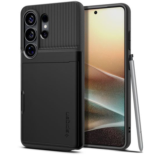 Pouzdro pro Samsung Galaxy S26 Ultra S948, Spigen, Slim Armor CS, Černá ACS11036