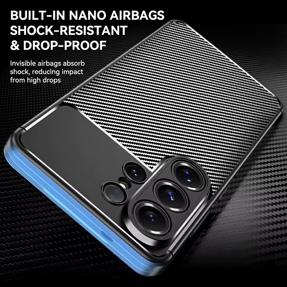 Pouzdro pro Samsung Galaxy S26 Ultra S948, Techsuit, CarbonFiber, Černá