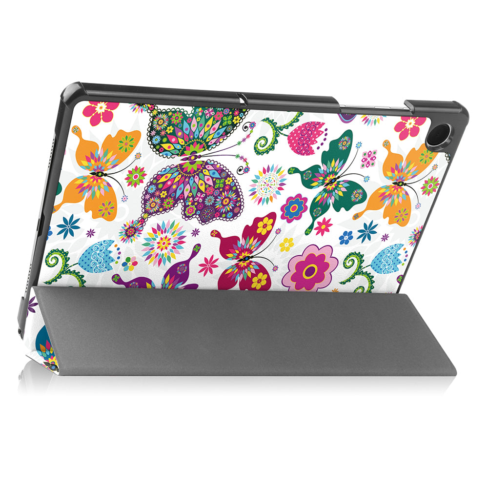 Pouzdro pro Samsung Galaxy Tab A11+ / Tab A9+, Techsuit, FoldPro Butterfly, vícebarevné