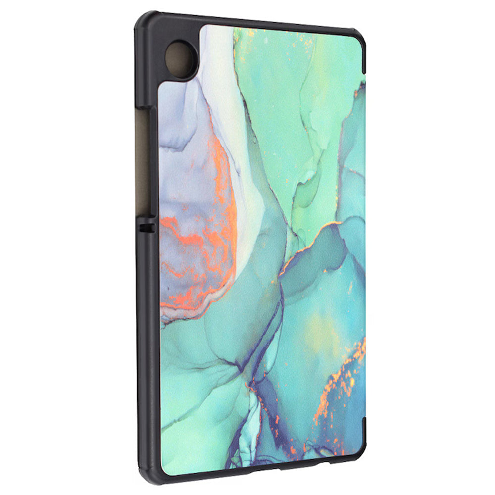 Pouzdro pro Samsung Galaxy Tab A11+ / Tab A9+, Techsuit, FoldPro Green Time, vícebarevné