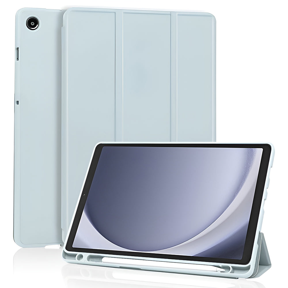 Pouzdro pro Samsung Galaxy Tab A11 / Tab A9, Techsuit, Flex Trifold New Model, Modrá