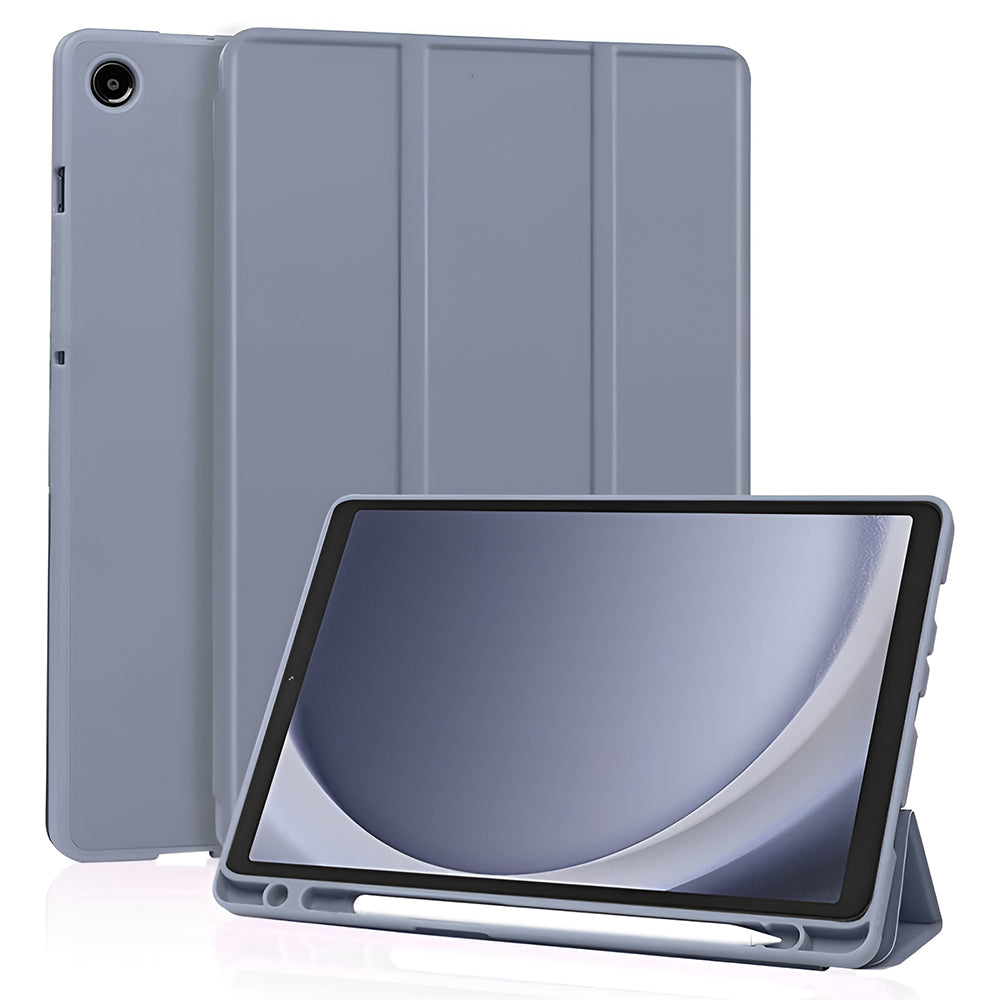 Pouzdro pro Samsung Galaxy Tab A11 / Tab A9, Techsuit, Flex Trifold New Model, Fialová