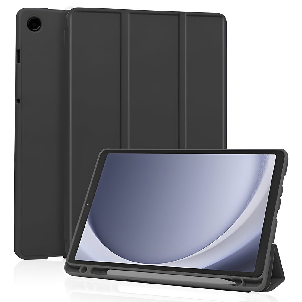 Pouzdro pro Samsung Galaxy Tab A11 / Tab A9, Techsuit, Flex Trifold Nový Model, Černé