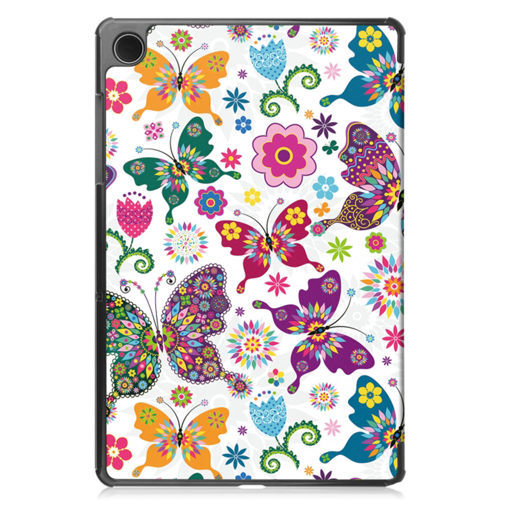 Pouzdro pro Samsung Galaxy Tab A11 / Tab A9, Techsuit, FoldPro Butterfly Nový Model, Vícebarevné