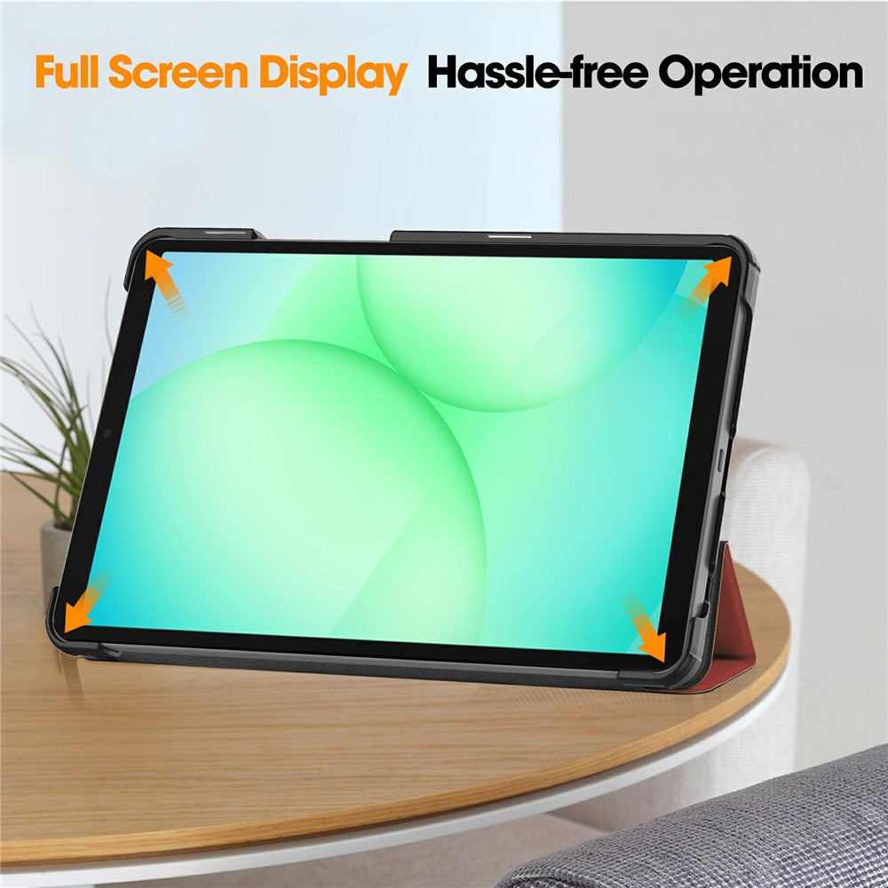Pouzdro pro Samsung Galaxy Tab A11 / Tab A9, Techsuit, FoldPro Nový Model, Červené