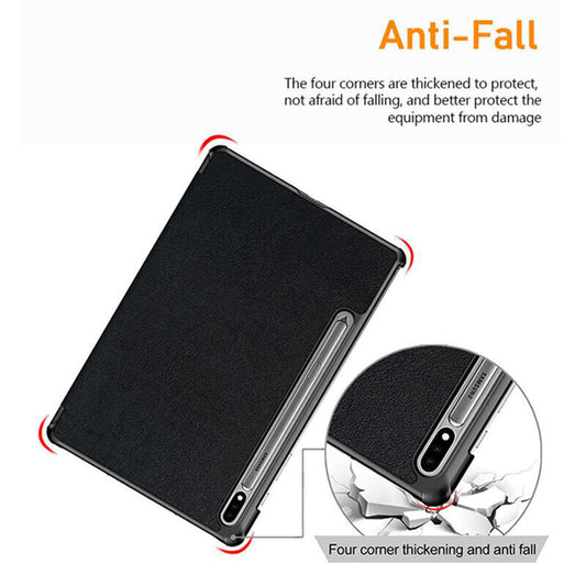 Pouzdro pro Samsung Galaxy Tab S10 Ultra / Tab S9 Ultra / Tab S8 Ultra, Techsuit, FoldPro, Černé