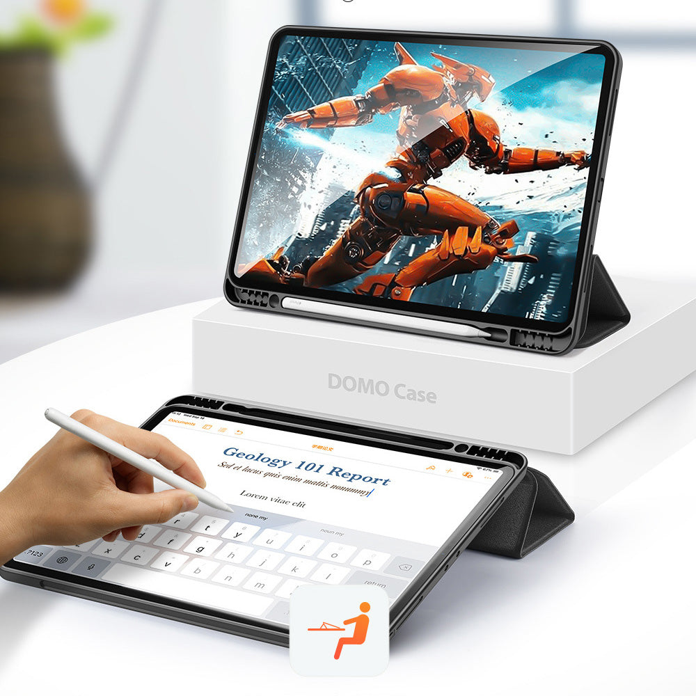Pouzdro pro Samsung Galaxy Tab S12 Ultra / Tab S11 Ultra, DUX DUCIS, Domo s držákem na pero, černé
