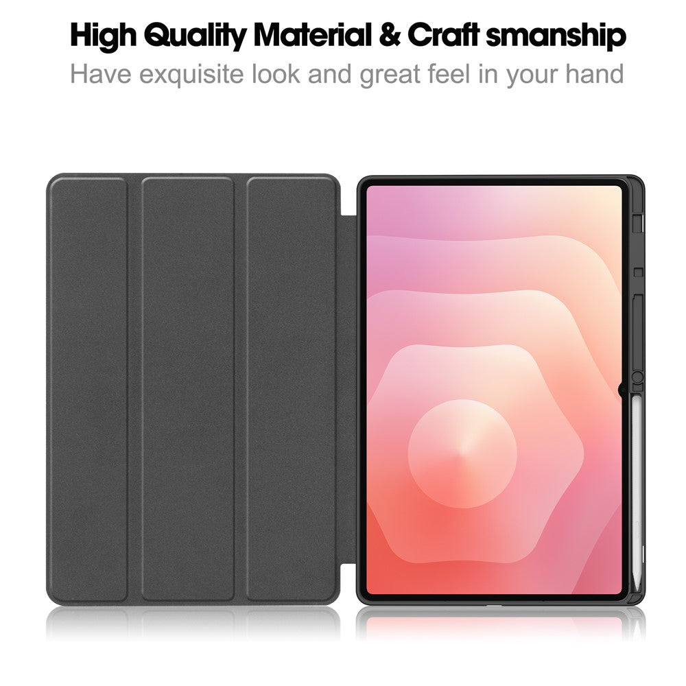Pouzdro pro Samsung Galaxy Tab S12 Ultra / Tab S11 Ultra, Techsuit, Flex Trifold, Matcha zelené