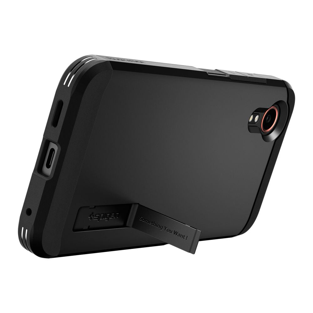 Pouzdro pro Samsung Galaxy Xcover7 G556, Spigen, Tough Armor, Černá ACS07505