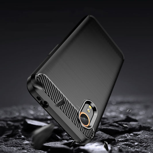 Pouzdro pro Samsung Galaxy Xcover7 G556, Techsuit, Carbon, Černé