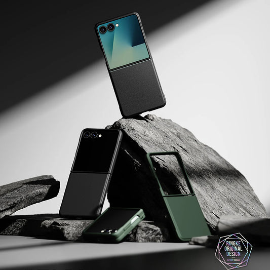 Pouzdro pro Samsung Galaxy Z Flip7 F766, Ringke, Onyx, Černé