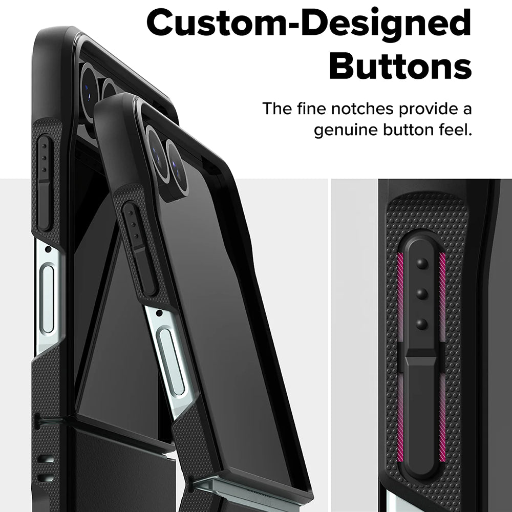 Pouzdro pro Samsung Galaxy Z Flip7 F766, Ringke, Onyx, Černé