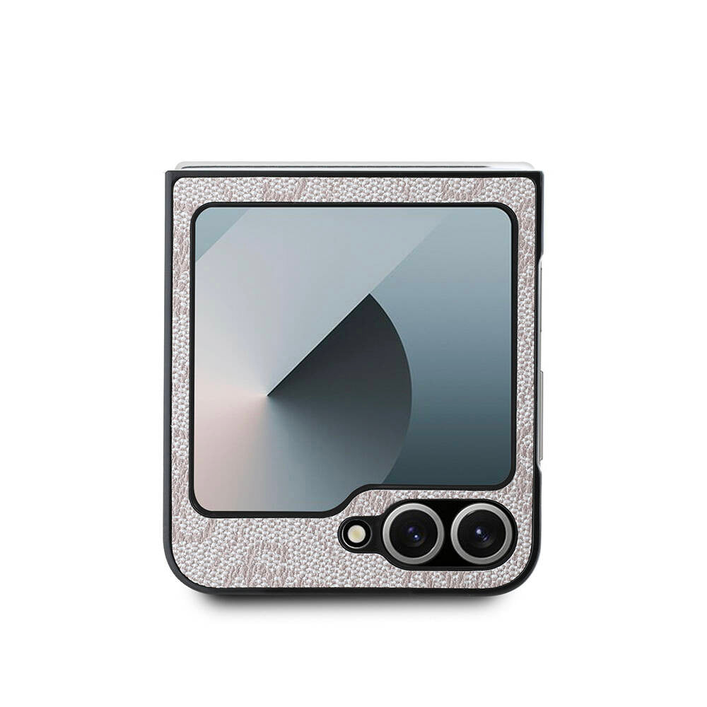 Pouzdro pro Samsung Galaxy Z Flip7 FE F761 / Z Flip6 F741, Guess, 4G Metal Logo, Růžové