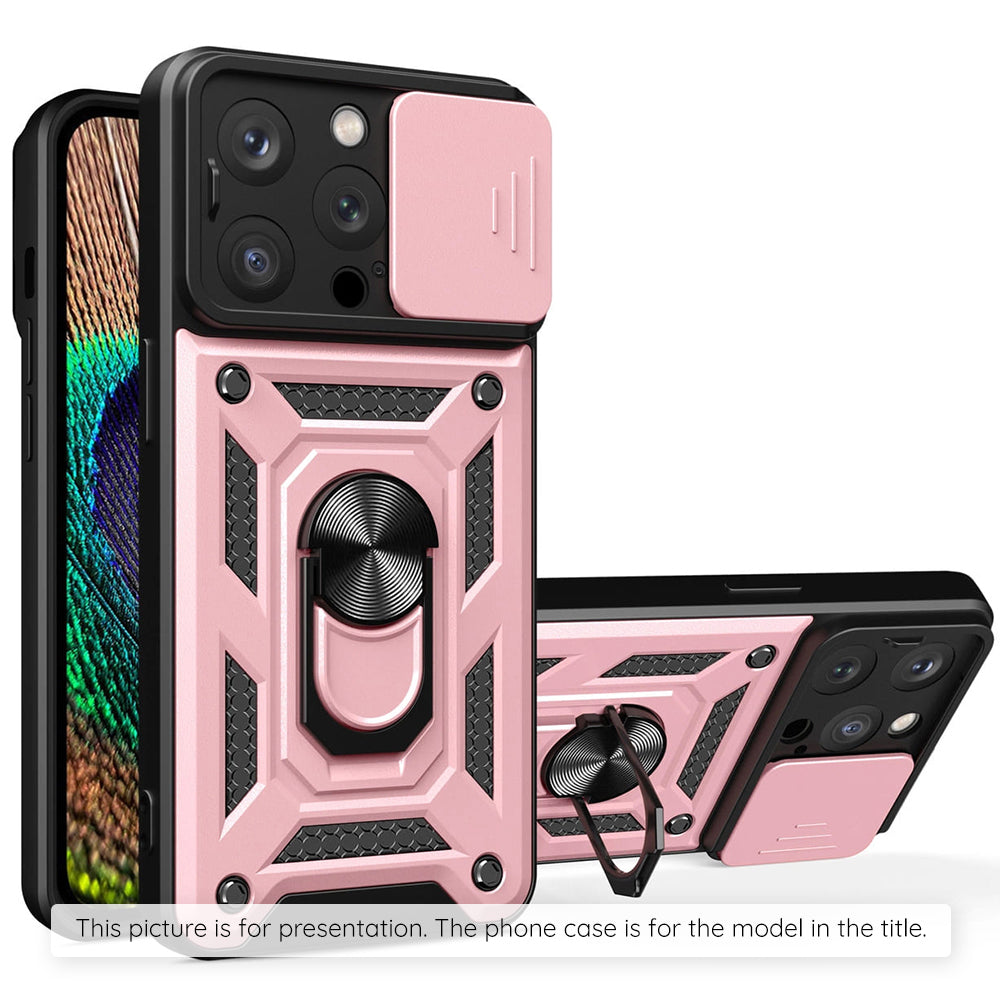 Pouzdro pro Samsung Galaxy Z Flip8 F776, Techsuit, CamShield, Růžově zlaté