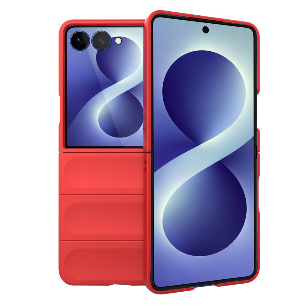 Pouzdro pro Samsung Galaxy Z Flip8 F776, Techsuit, Magic Shield, červené