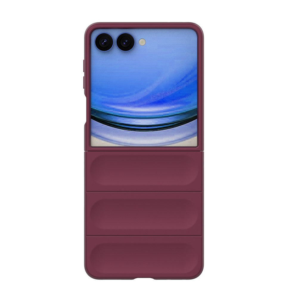 Pouzdro pro Samsung Galaxy Z Flip8 F776, Techsuit, Magic Shield, vínové