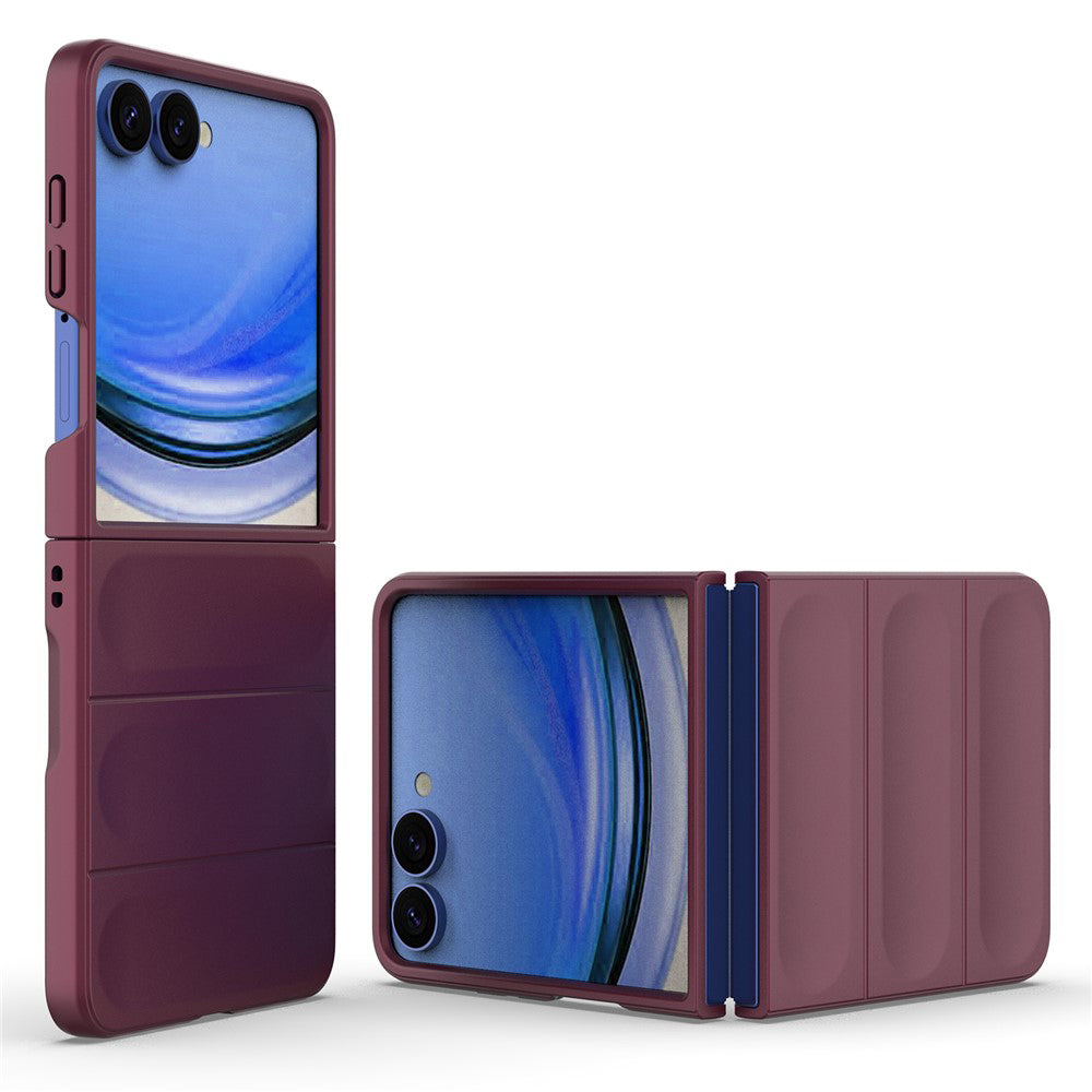Pouzdro pro Samsung Galaxy Z Flip8 F776, Techsuit, Magic Shield, vínové