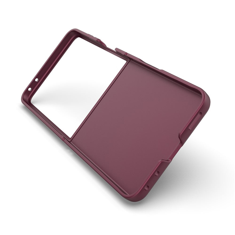 Pouzdro pro Samsung Galaxy Z Flip8 F776, Techsuit, Magic Shield, vínové