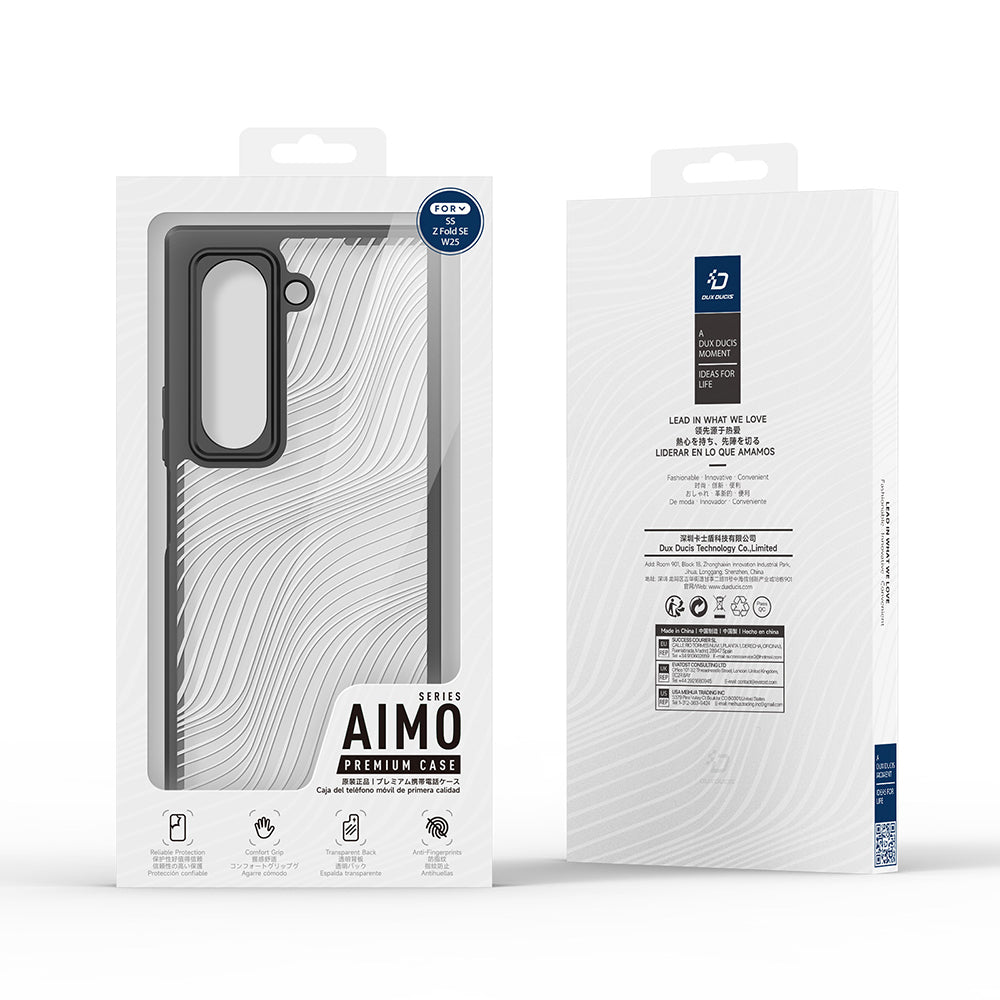 Pouzdro pro Samsung Galaxy Z Fold Special, DUX DUCIS, Aimo, Černé
