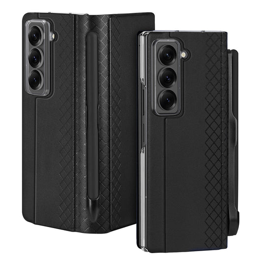 Pouzdro pro Samsung Galaxy Z Fold Special, DUX DUCIS, Bril (s držákem na tužku), černé