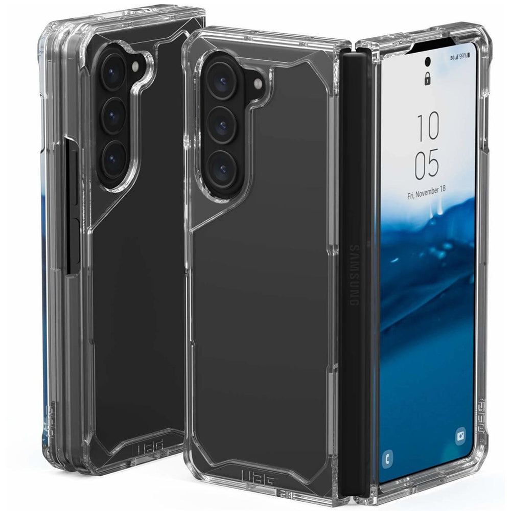 Case for Samsung Galaxy Z Fold5 F946, Urban Armor Gear, Plyo, Transparent