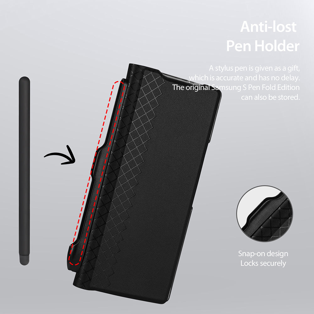 Pouzdro pro Samsung Galaxy Z Fold6 F956, DUX DUCIS, Bril, Modrá