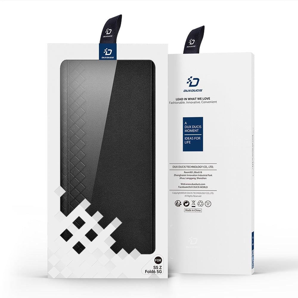 Pouzdro pro Samsung Galaxy Z Fold6 F956, DUX DUCIS, Bril, Modrá