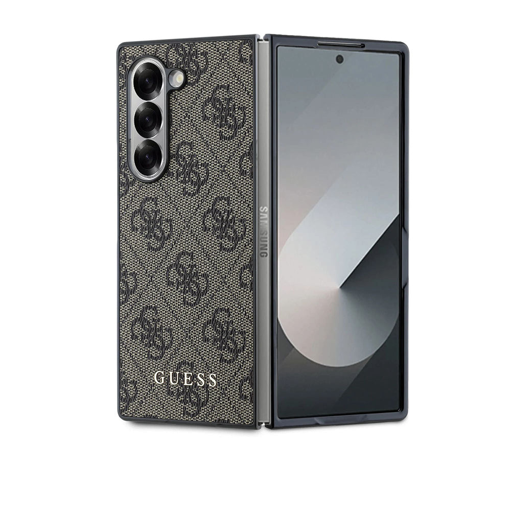 Pouzdro pro Samsung Galaxy Z Fold6 F956, Guess, 4G, Hnědá