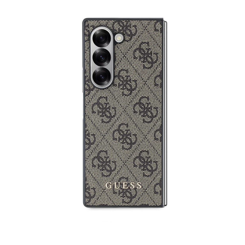 Pouzdro pro Samsung Galaxy Z Fold6 F956, Guess, 4G, Hnědá
