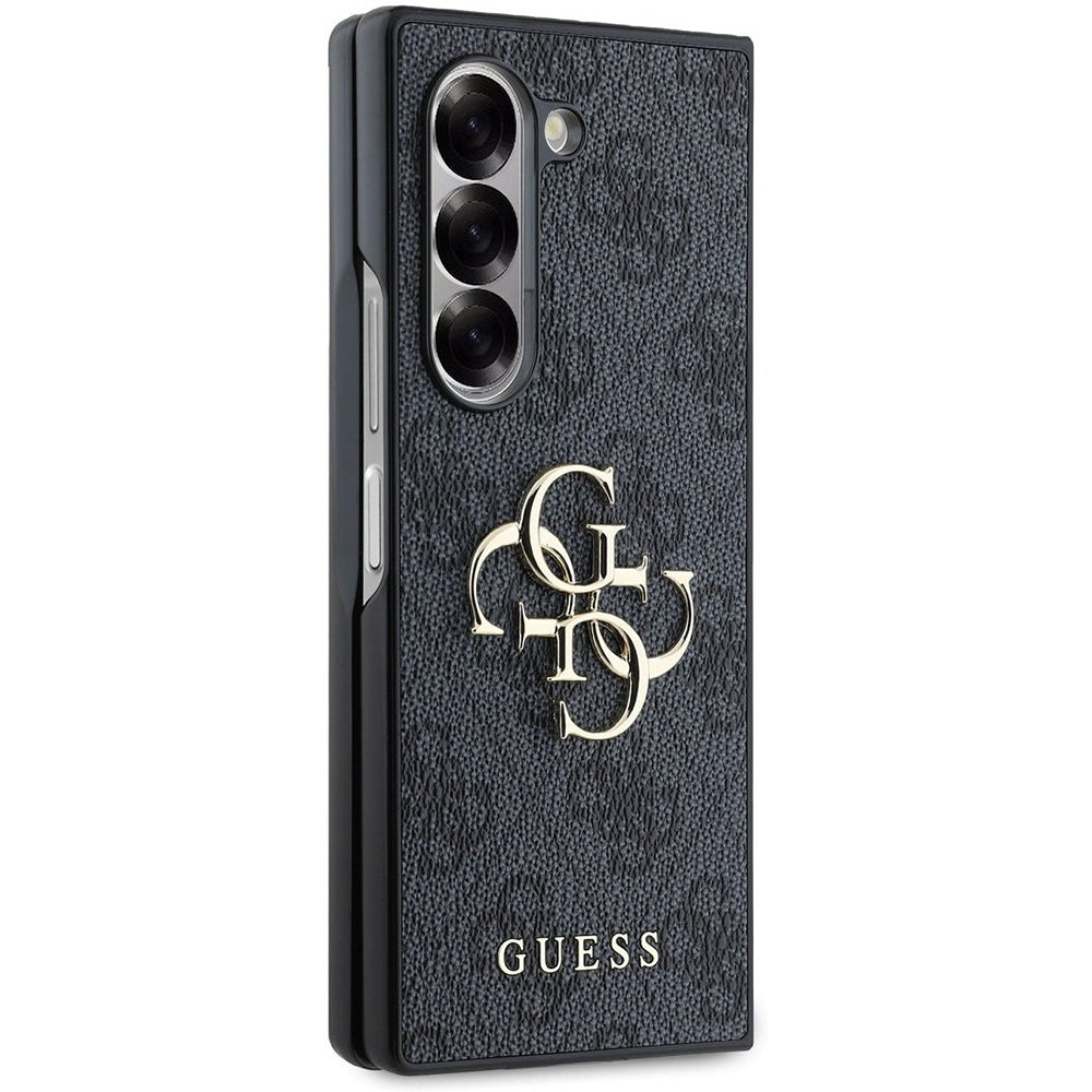 Pouzdro pro Samsung Galaxy Z Fold6 F956, Guess, 4G Metal Logo, Černá