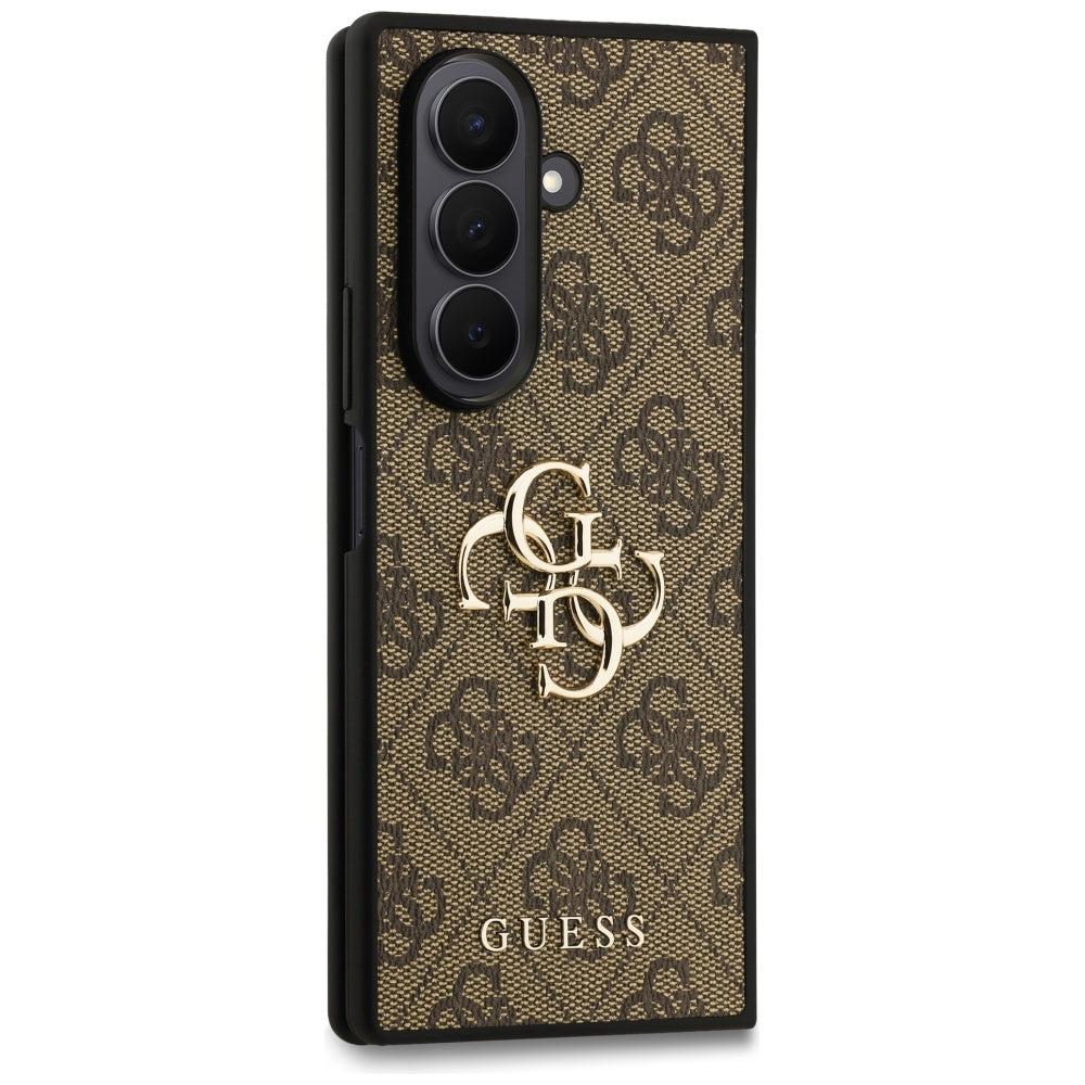 Pouzdro pro Samsung Galaxy Z Fold7 F966, Guess, 4G Big Logo, hnědá