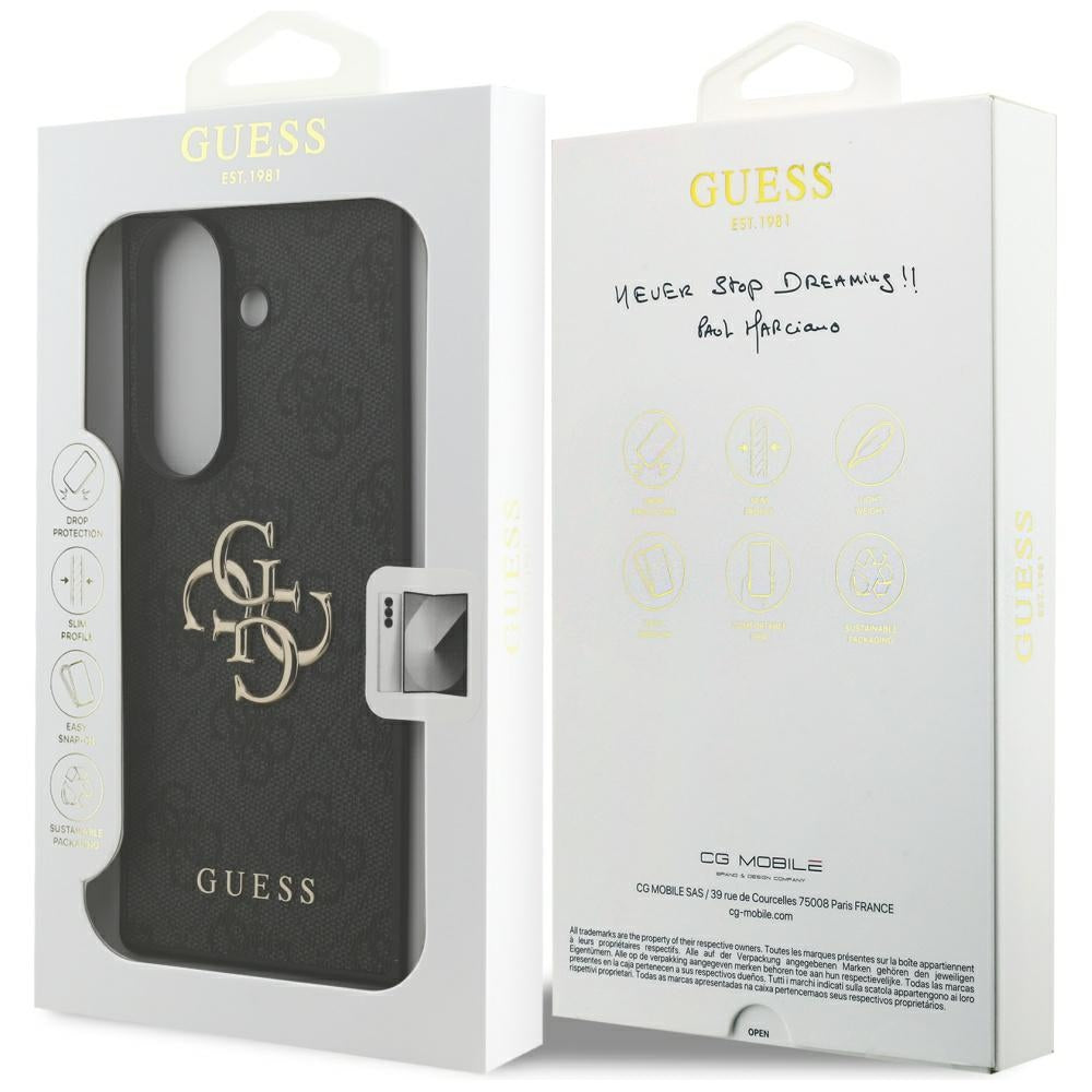 Pouzdro pro Samsung Galaxy Z Fold7 F966, Guess, 4G Big Logo, černé.