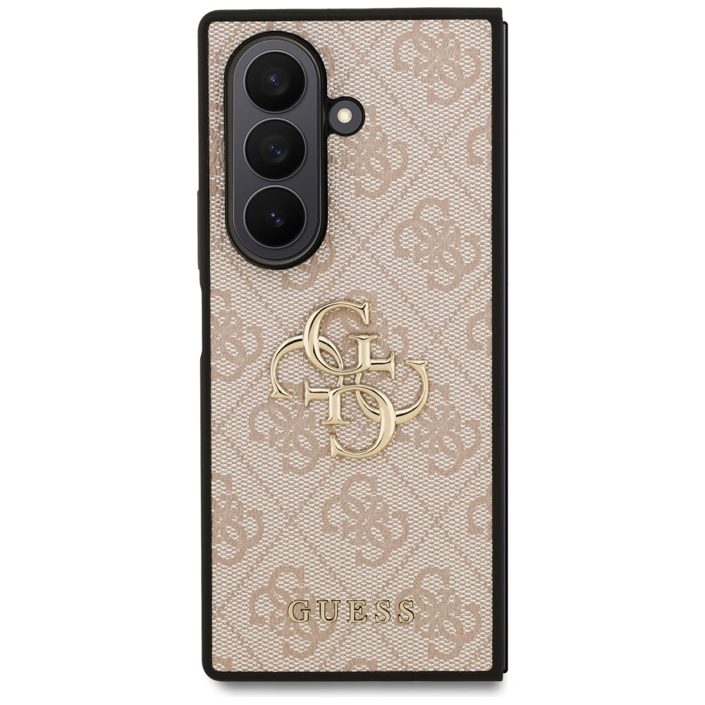 Pouzdro pro Samsung Galaxy Z Fold7 F966, Guess, 4G Big Logo, Růžové