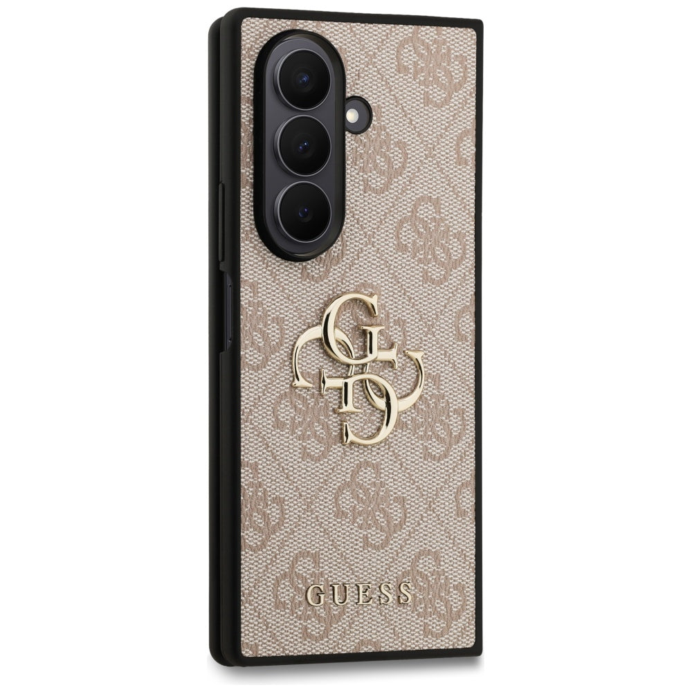 Pouzdro pro Samsung Galaxy Z Fold7 F966, Guess, 4G Big Logo, Růžové
