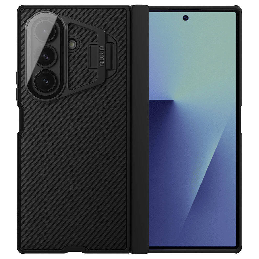 Pouzdro pro Samsung Galaxy Z Fold7 F966, Nillkin, CamShield Prop s průhledným krytem čočky, černé