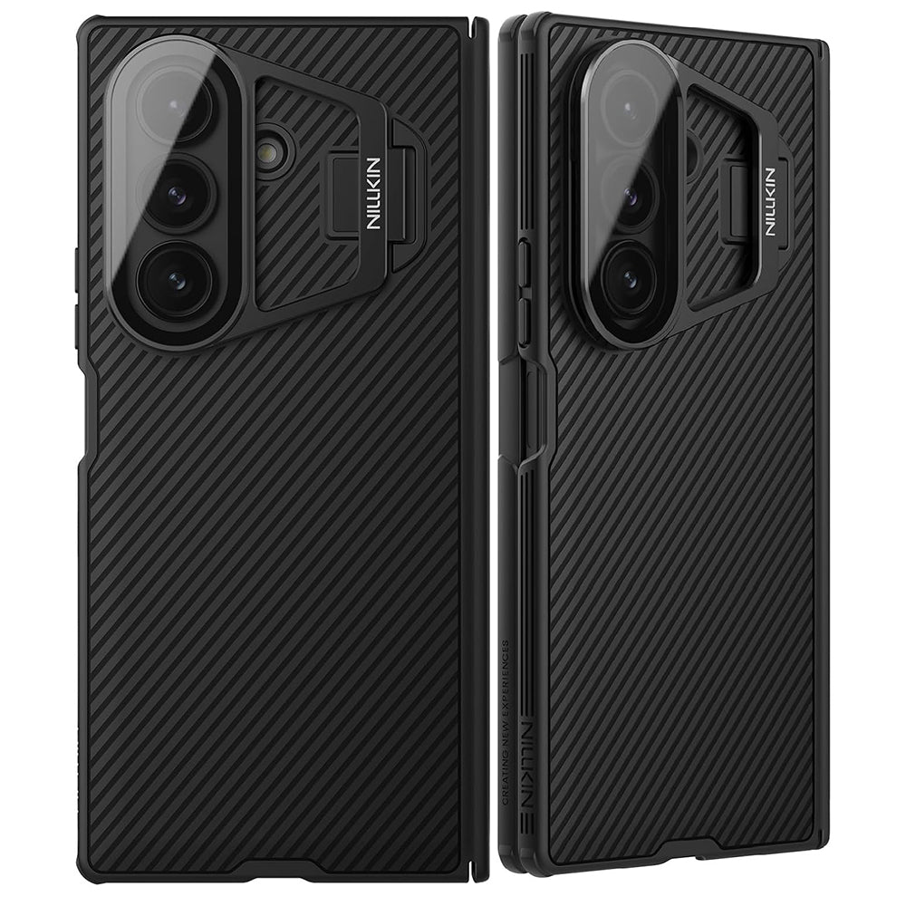 Pouzdro pro Samsung Galaxy Z Fold7 F966, Nillkin, CamShield Prop s průhledným krytem čočky, černé