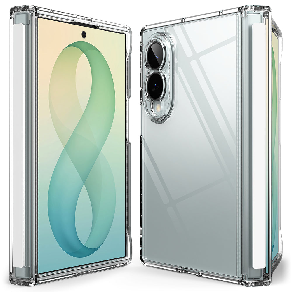 Pouzdro pro Samsung Galaxy Z Fold8 F971, Ringke, Fusion Flap, Průhledné