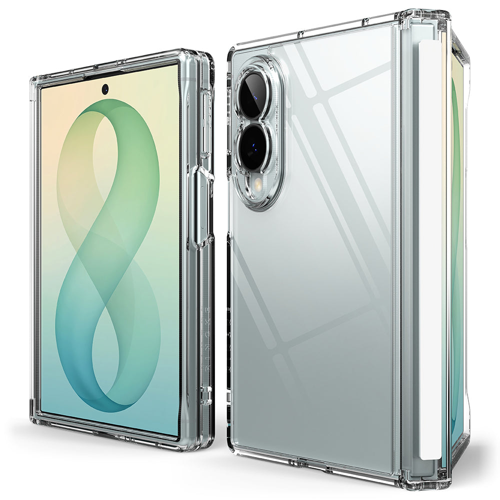Pouzdro pro Samsung Galaxy Z Fold8 F971, Ringke, Fusion Flap, Průhledné