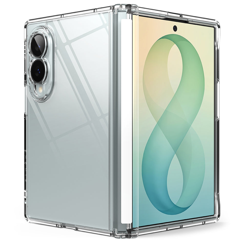 Pouzdro pro Samsung Galaxy Z Fold8 F971, Ringke, Fusion Flap, Průhledné