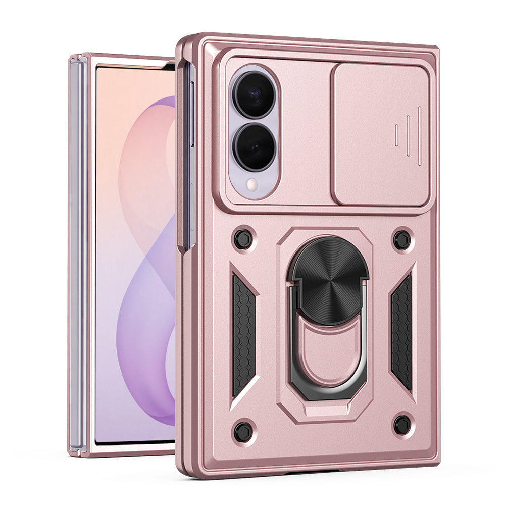Pouzdro pro Samsung Galaxy Z Fold8 F971, Techsuit, CamShield, Růžově zlaté