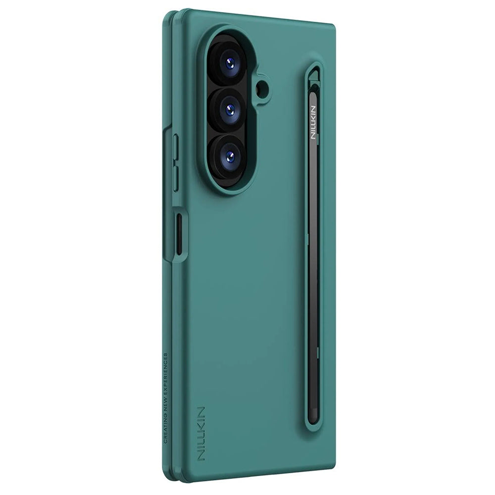 Pouzdro pro Samsung Galaxy Z Fold8 Ultra F976, Nillkin, Flex Pure s držákem na S-Pen, zelené