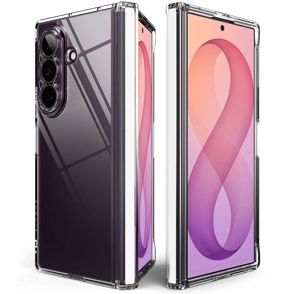 Pouzdro pro Samsung Galaxy Z Fold8 Ultra F976, Ringke, Fusion Flap, Průhledné